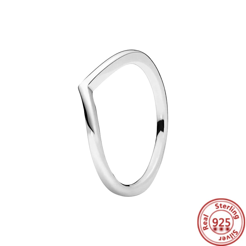 Elegant 925 Sterling Silver Crown Heart Wing Ring – A Timeless Anniversary Gift