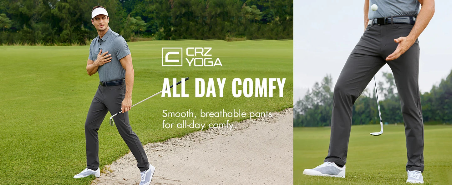 Golfist Men's Quick-Dry Pants 🏌️ | Breathable Business & Leisure Sportswear