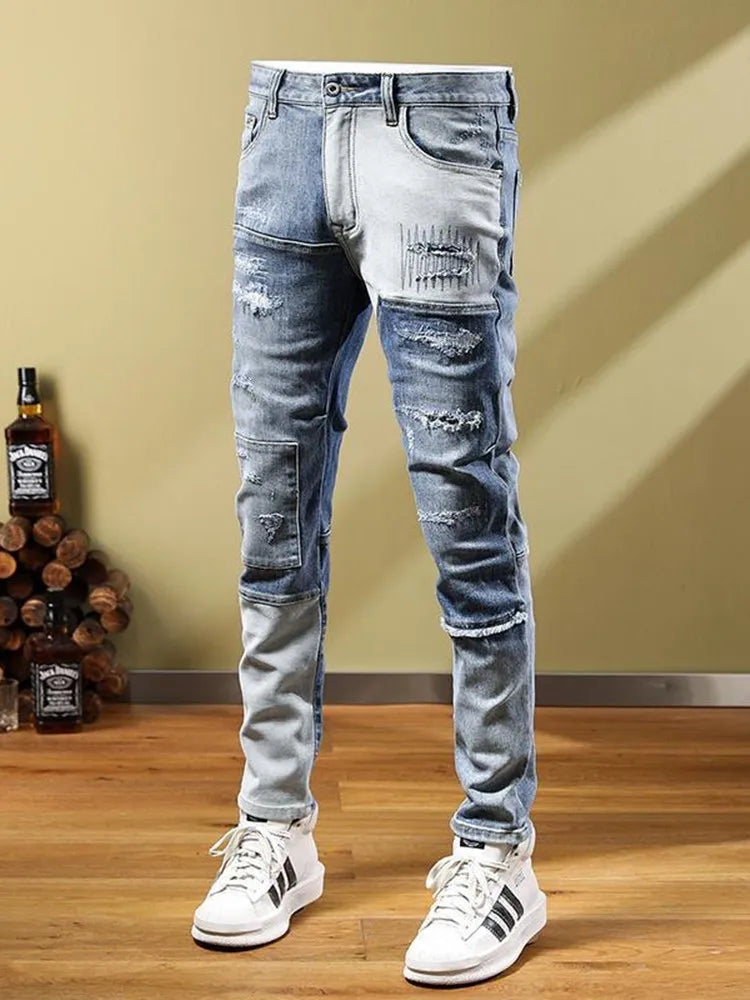 🚶‍♂️ Step Out in Style with These Casual Ripped Jeans! 🌟