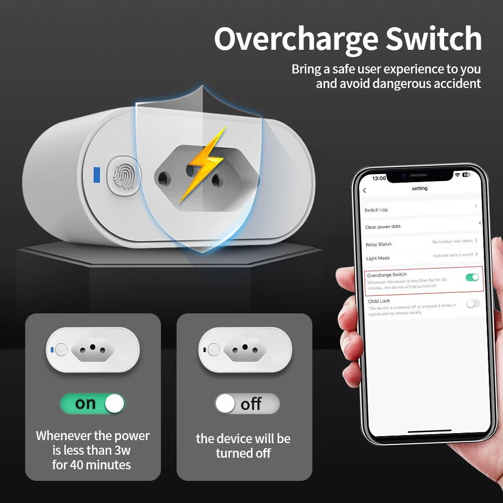 Upgrade to Smart Living with TNCE Tuya Brazil Plug! 🌐🔌