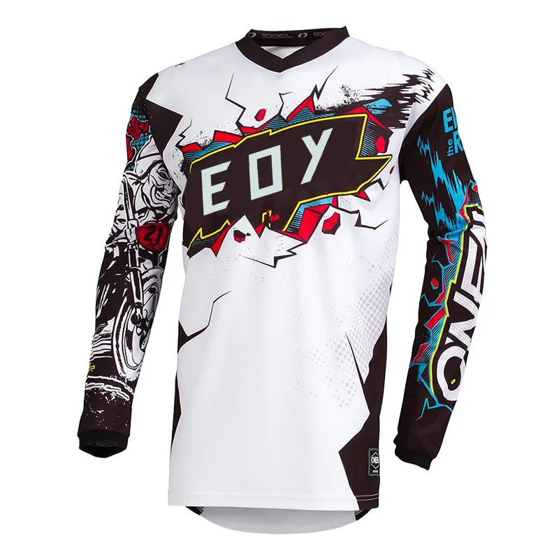 Mountain Bike & Motorcycle Jersey 🚵‍♀️ | Off-Road Adventure Top