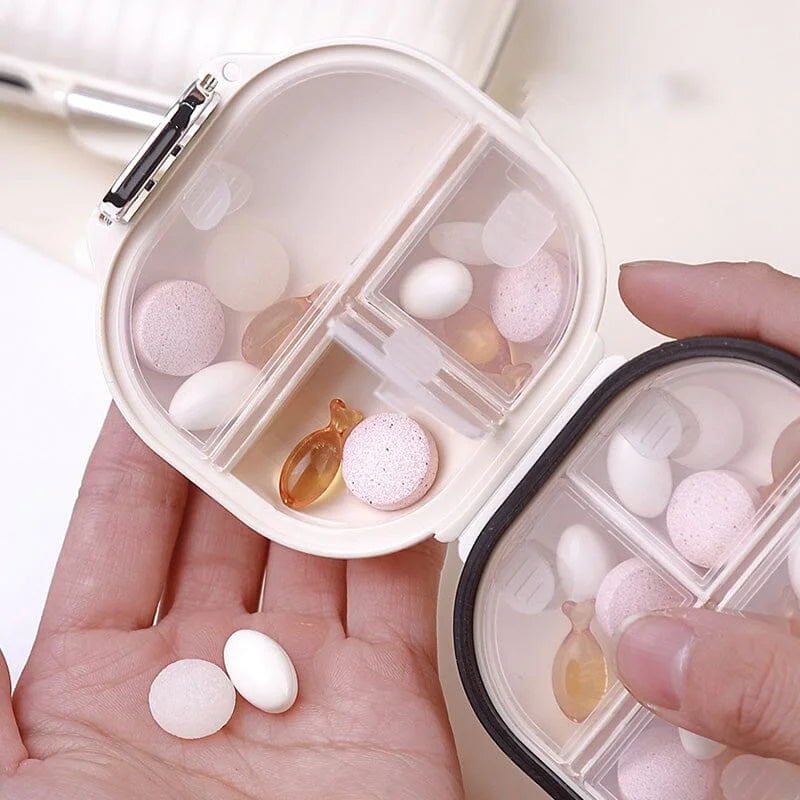 Mini Portable Pill Box – 7-Day Travel Organizer for Medication Management 🌟💊