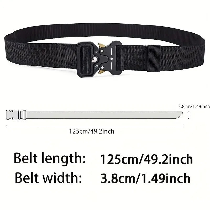 💪 Strong & Stylish: This Nylon Belt Has You Covered! 🧢