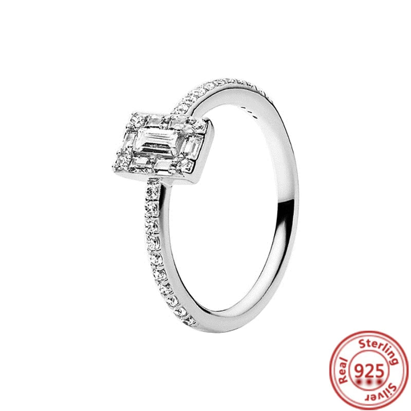 Elegant 925 Sterling Silver Crown Heart Wing Ring – A Timeless Anniversary Gift