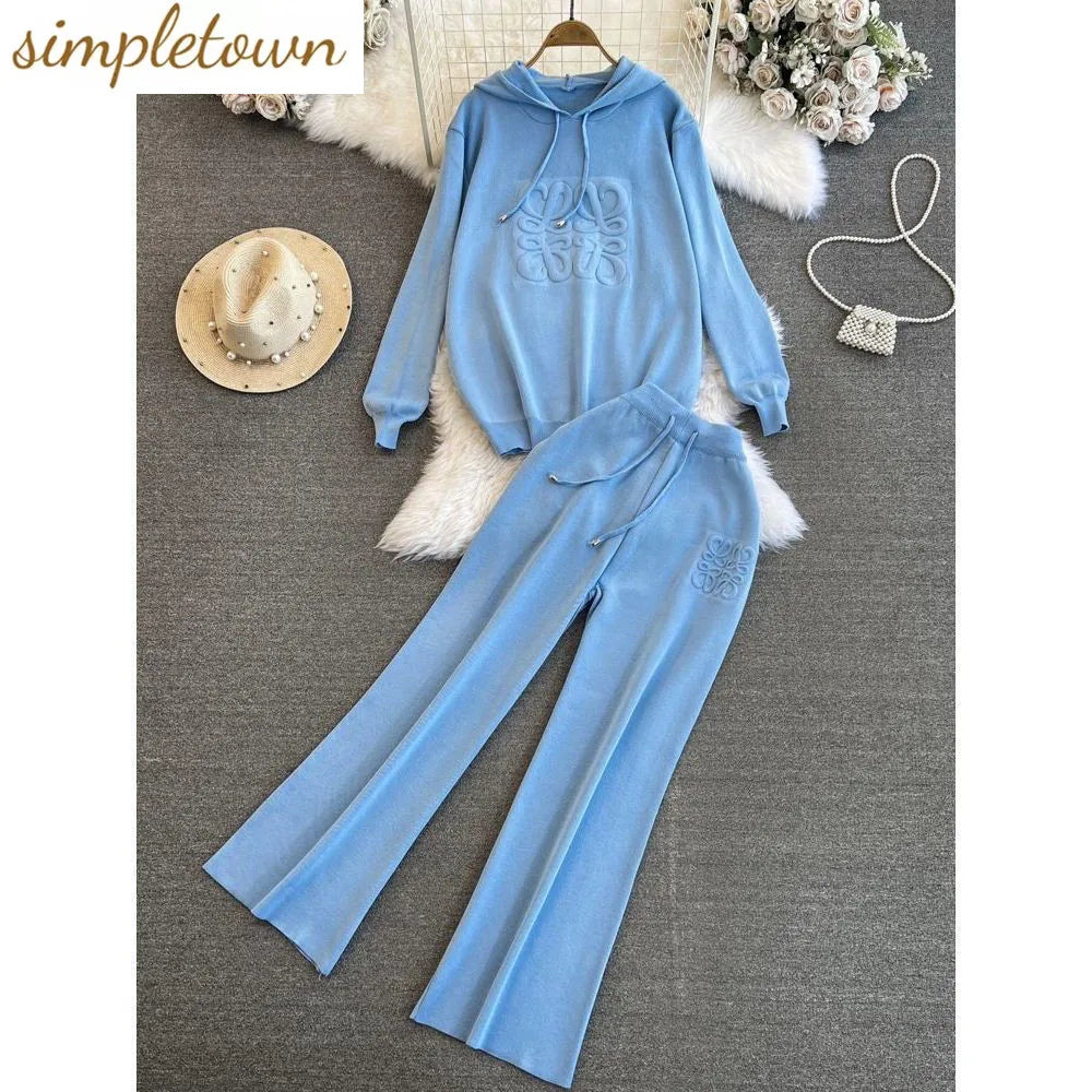 💎 Women's Two-Piece Knit Suit – Effortless Style & Comfort 💎