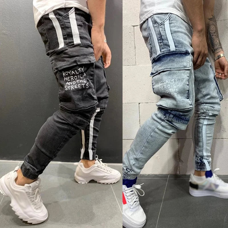 🏍️ Personality-Packed Ripped Jean Pants for Summer Vibes 🌞