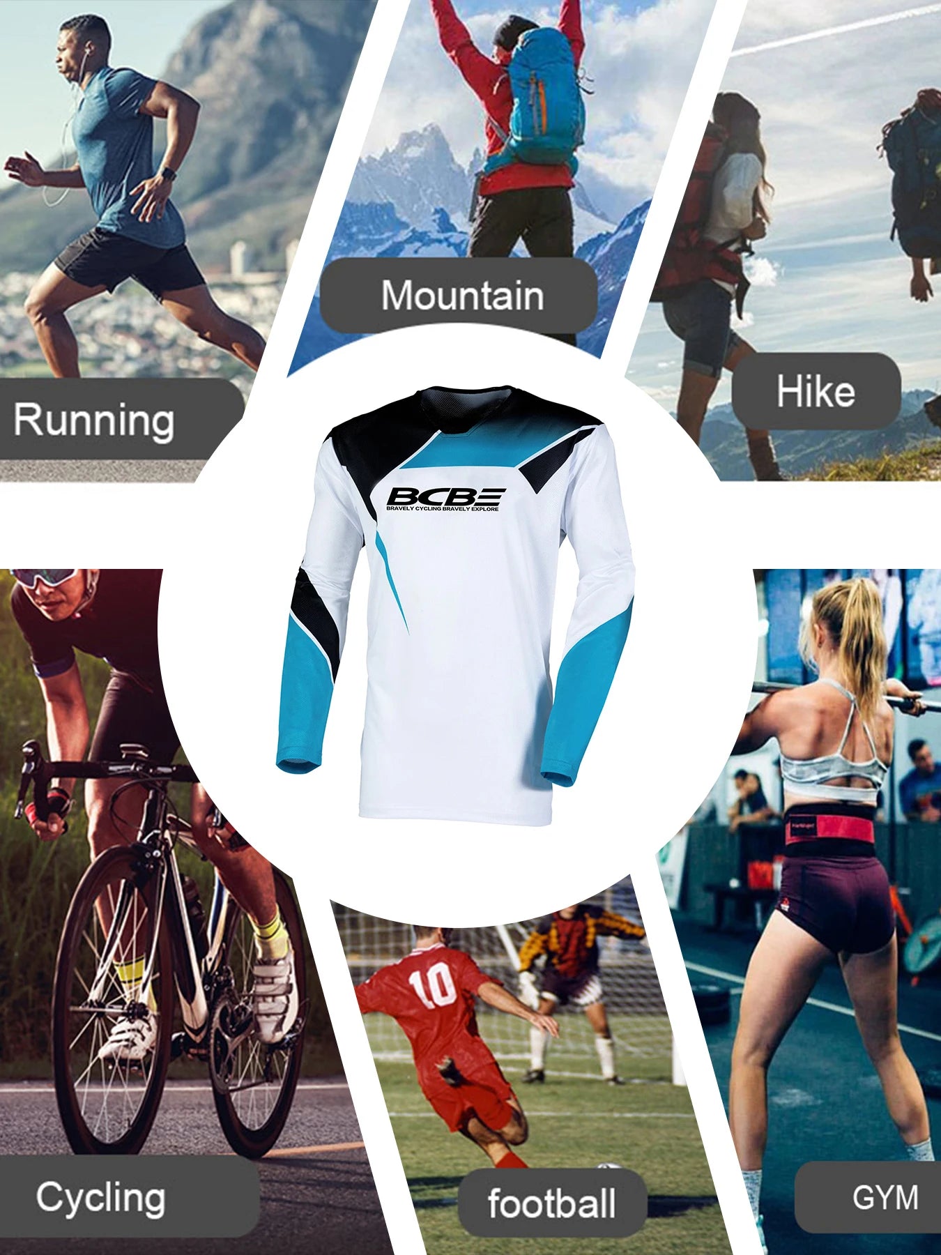 Offroad Racing & Cycling Jersey | Men’s Quick-Dry MTB Shirt