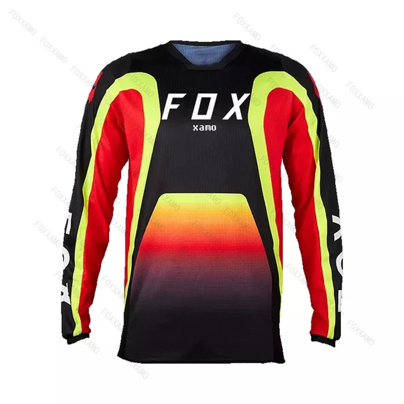 🚴‍♂️ All-Terrain MTB Downhill Jersey 🌟 | Men's Motocross Shirt for Every Ride 🌬️