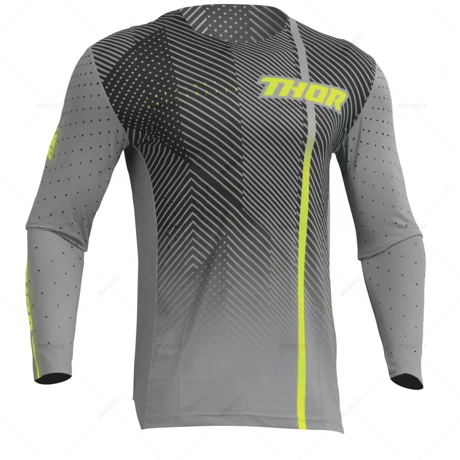 XL - XXL - XXXL Performance MTB & Motocross Jersey 🚴‍♂️ | Quick-Dry Enduro DH Shirt