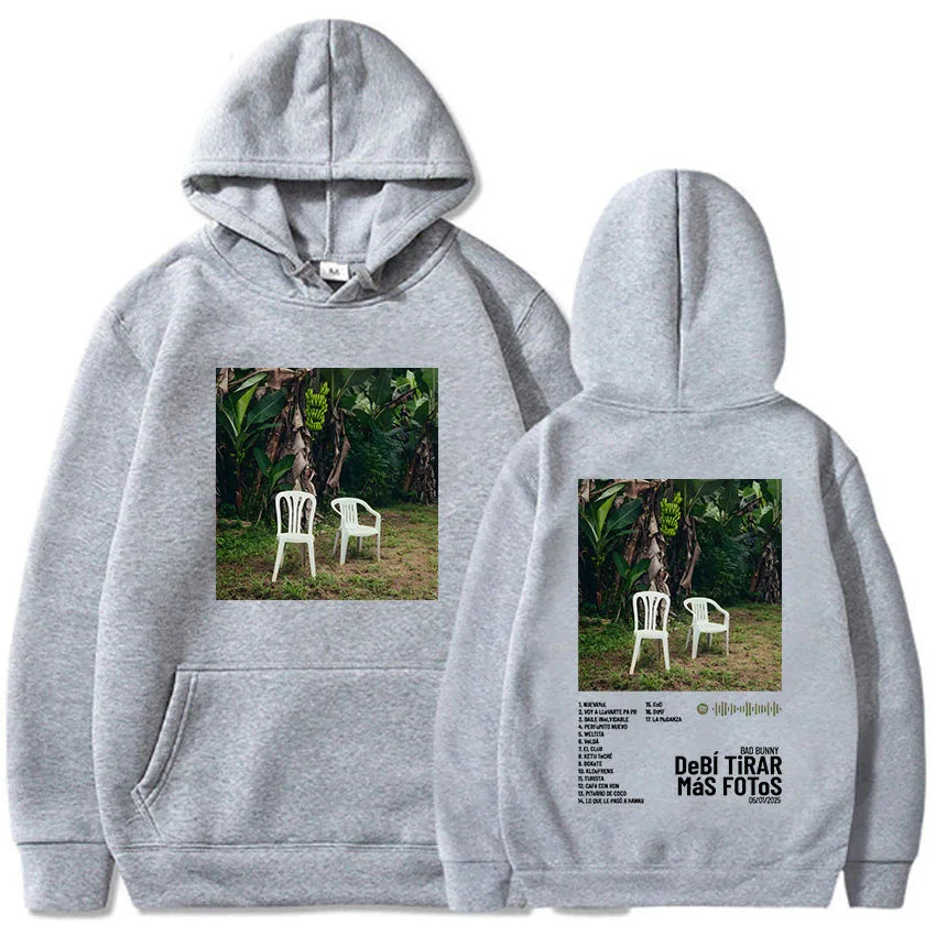 Debí Tirar MásFotos Hoodies 2025 Album Printing Sweatshirts Winter Casual Sudaderas Para Mujer Y Hombres