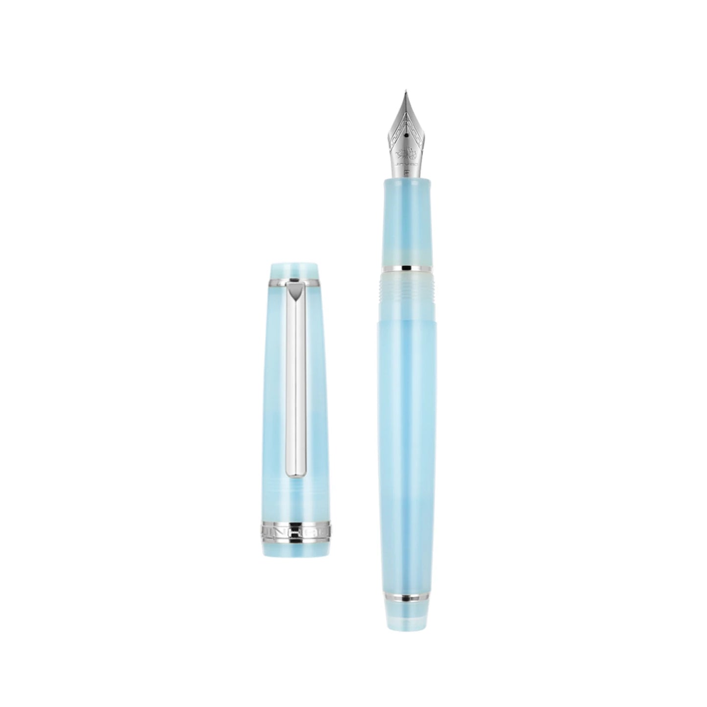 Sky Blue Jinhao 82 Fountain Pen – Perfect for Calligraphy & Writing