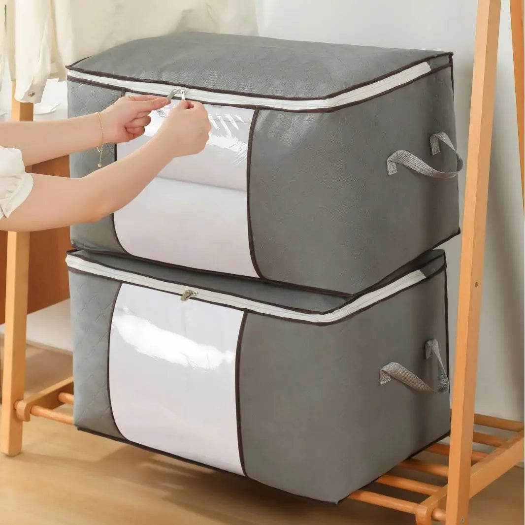 🌟 6pcs/Set Foldable Fabric Storage Bags – Optimize Your Storage Space! 🌟