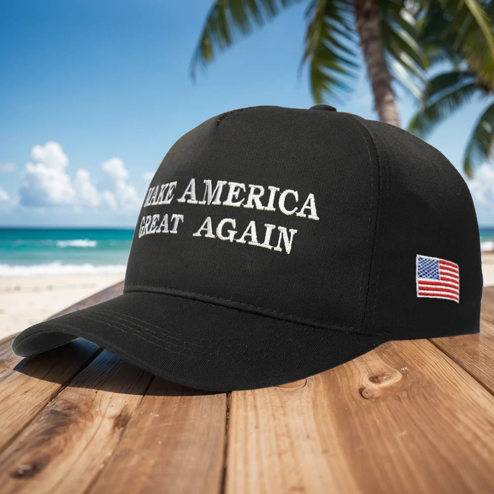 Baseball Cap | Fashion Sports Hat | Adjustable Sun Protection | Make America Great Again | Outdoor Sports Cap