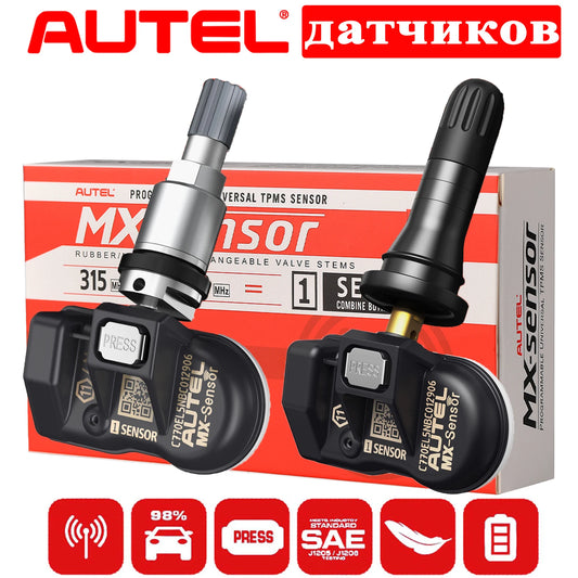 🚗 TPMS Car Tire Sensor - Autel MX-Sensor Dual Frequency 315MHZ+433MHZ 🚗