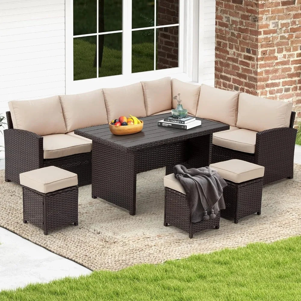 7 Pieces Patio Furniture Set 🌿🏡