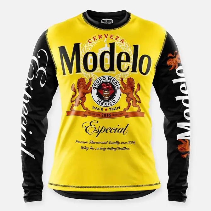 Off-road motorcycle jersey downhill sweatshirt moisture wicking cycling mountain bike quick-drying sweatshirt men's cycling wear