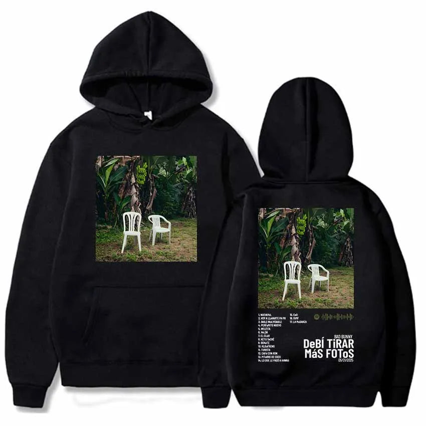 Debí Tirar MásFotos Hoodies 2025 Album Printing Sweatshirts Winter Casual Sudaderas Para Mujer Y Hombres