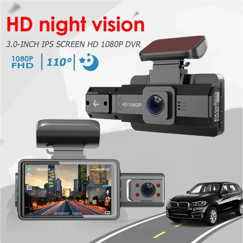 Upgrade Your Car Safety with This Dual 1080P HD Dash Cam! 🚗📸