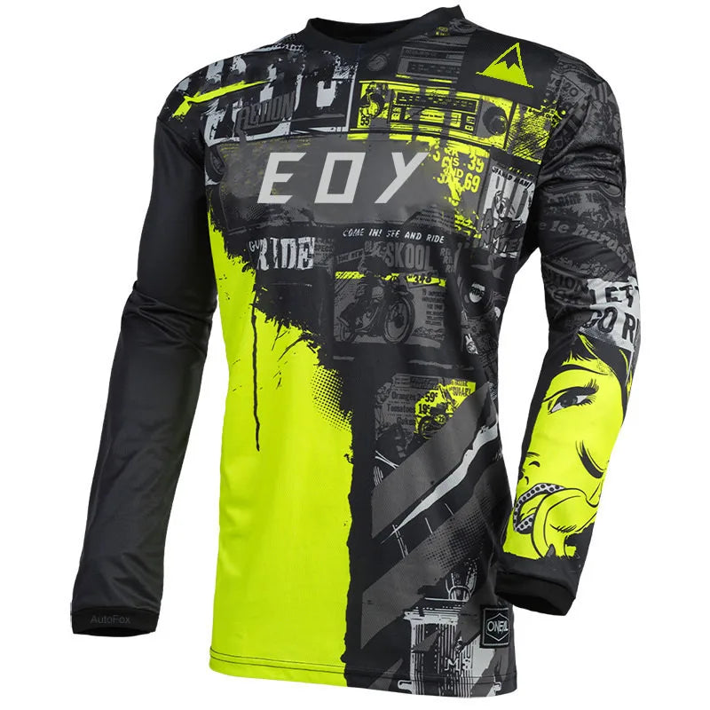 Mountain Bike & Motorcycle Jersey 🚵‍♀️ | Off-Road Adventure Top