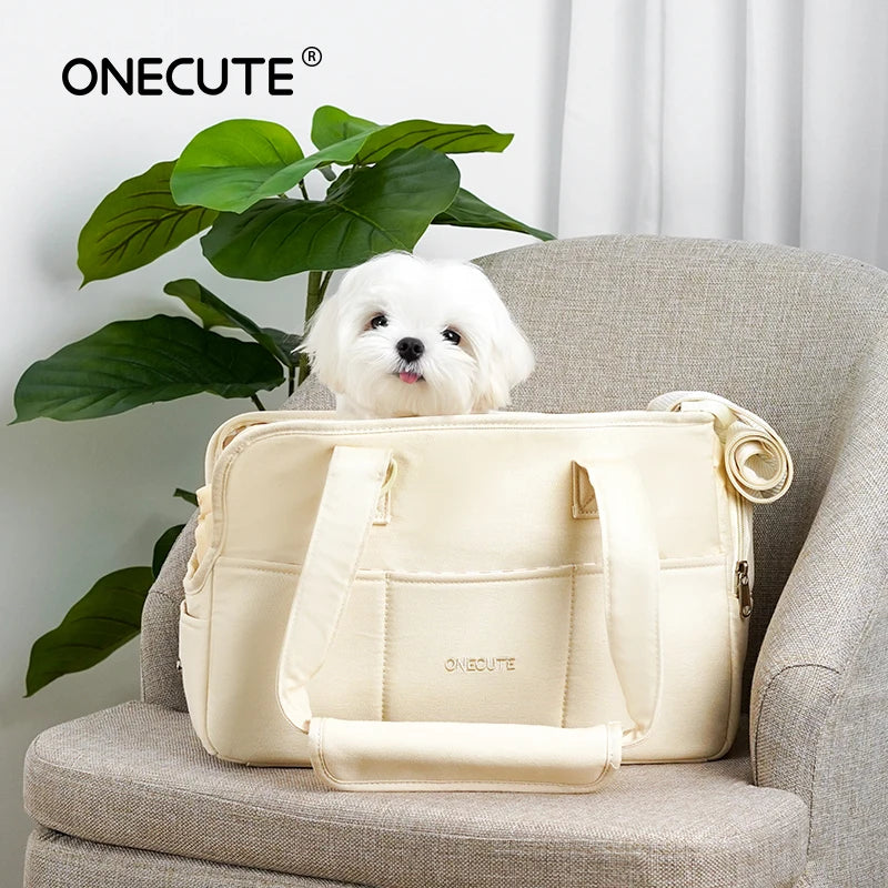 Puppy Go Out Portable Shoulder Handbag - Dog & Cat Carrier for Small Pets 🐶🐱✨