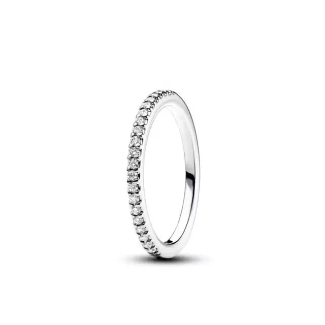 🌹 925 Sterling Silver Infinite Heart & Daisy Ring – A Timeless Gift for Women