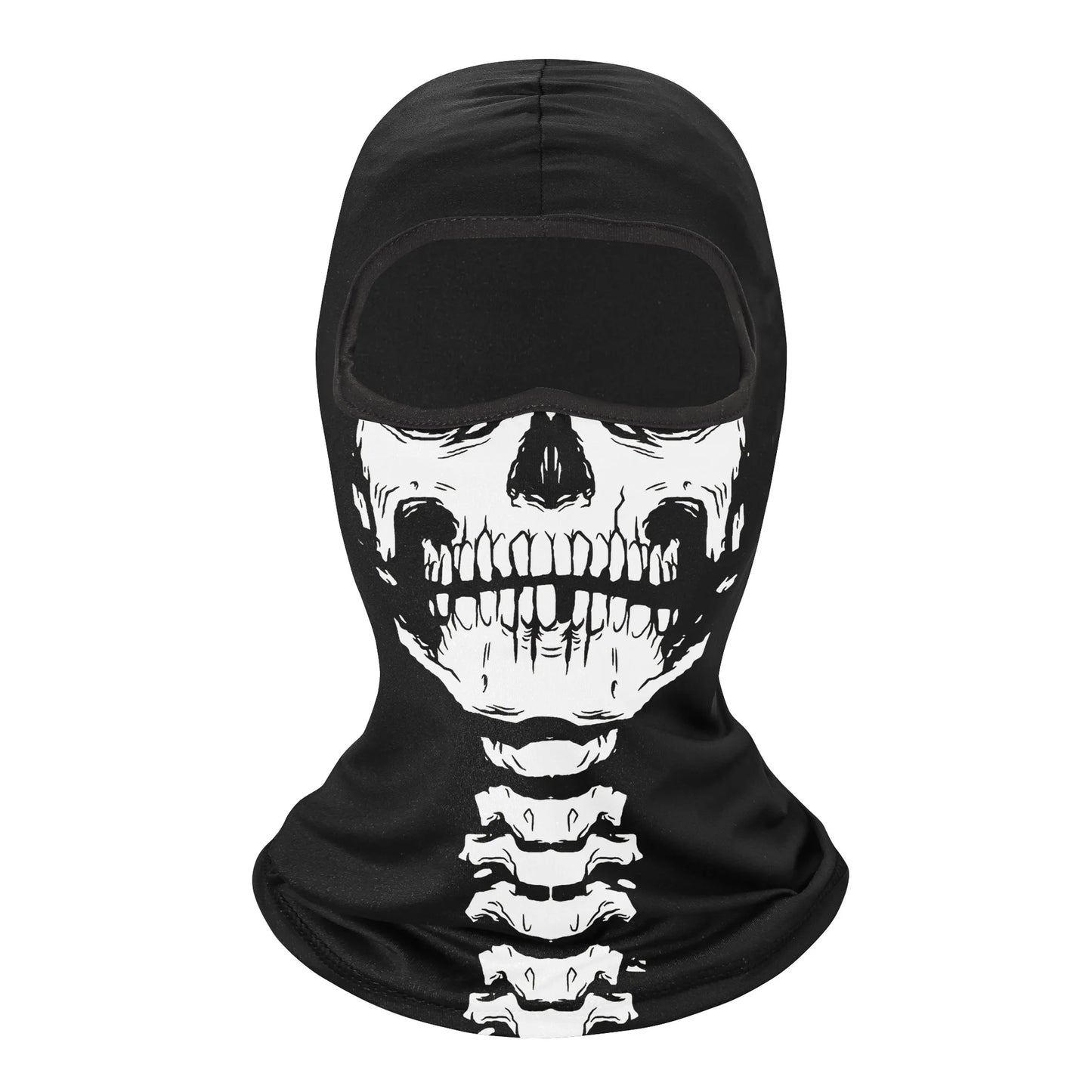 Skull Face Motorcycle Balaclava | Quick-Dry, Windproof & UV Protection | Outdoor Sports & Ski Mask for Men & Women