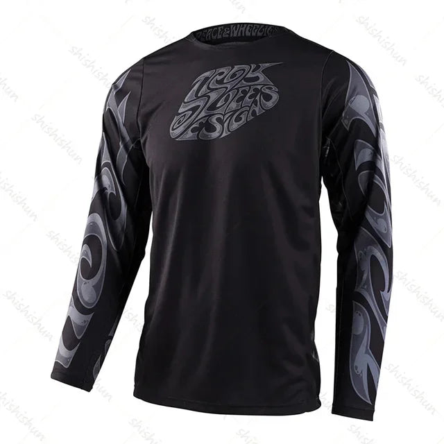 Men's Motocross Jersey MTB Downhill BMX Enduro Mountain Bike Shirt DH Motorcycle Gear