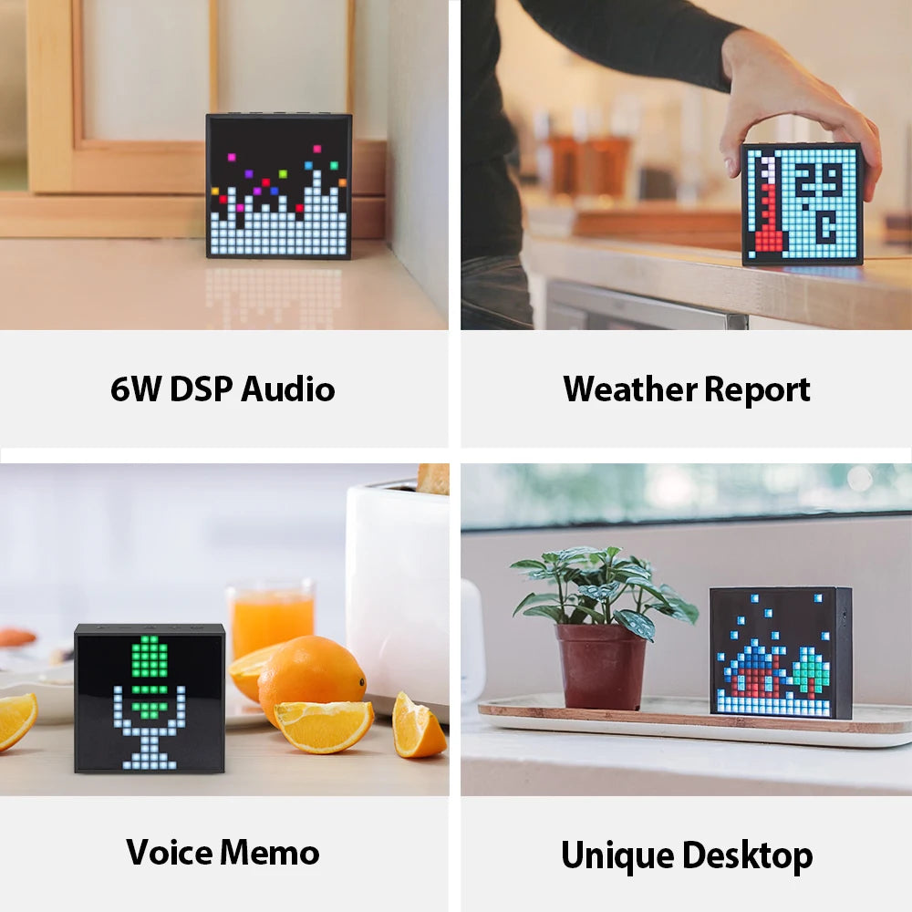 🌟 Divoom Timebox Evo: Ultimate Bluetooth Speaker with Pixel Art 🎨