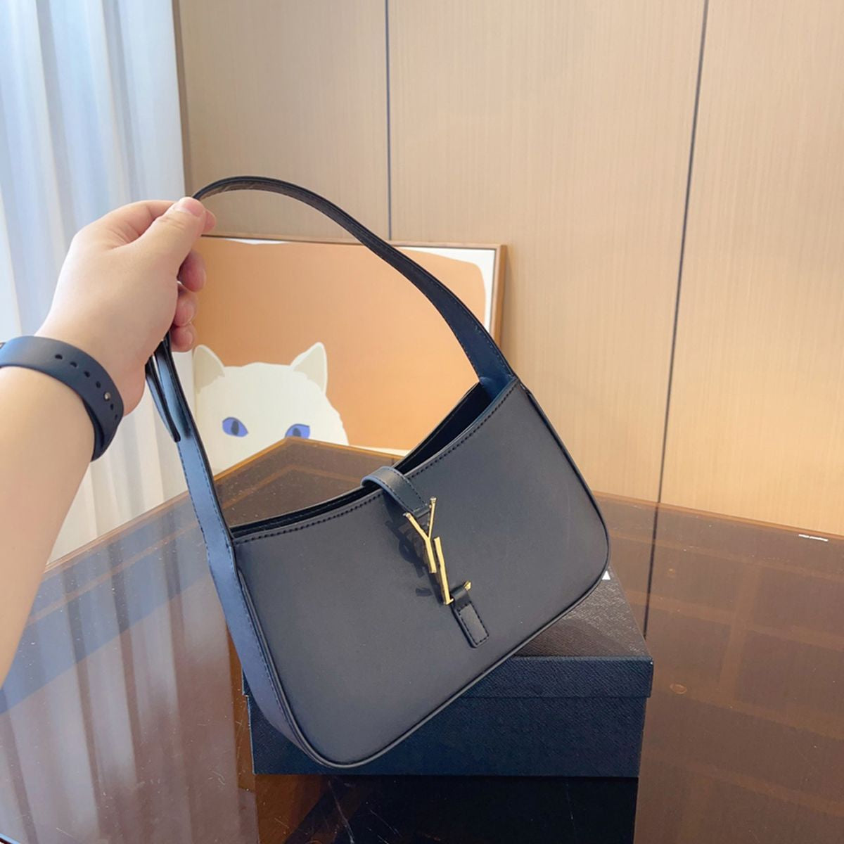 High Quality Cassandre Matelasse Wallets Luxury Women Wallet Mini Purses Crossbody Designer Bag Woman Handbag Shoulder Bags Designers Envelope Handbag Bags 001