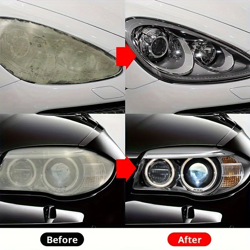 500ml Car Headlight Restoration Maintenance Refurbishment Kit - Polishing Large Capacity