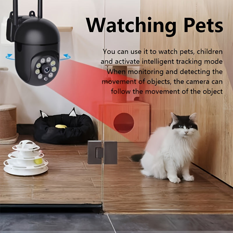 HD WIFI Surveillance Camera, Indoor And Outdoor Long Range HD Night Vision Camera 📷🏠