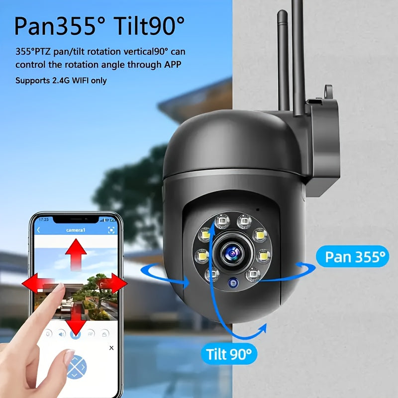 HD WIFI Surveillance Camera, Indoor And Outdoor Long Range HD Night Vision Camera 📷🏠